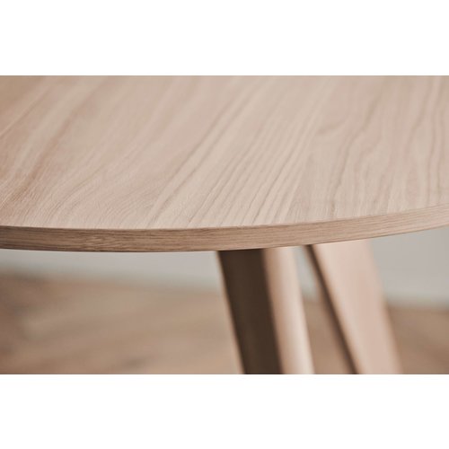 Bolia New Mood ronde eettafel - blad grijze Fenix laminaat