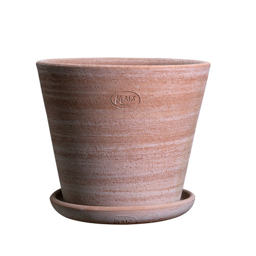 Bergs Potter Julie bloempot met schotel roze 40 cm Bergs Potter Julie bloempot met schotel roze 40 cm
