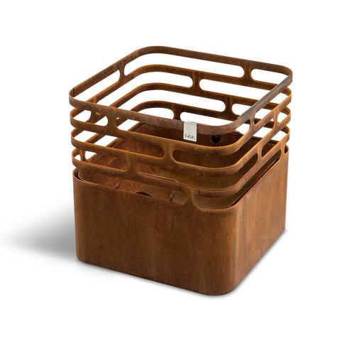 Höfats Cube vuurkorf cortenstaal Höfats Cube vuurkorf cortenstaal
