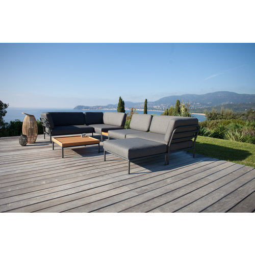 Houe Level lounge sofa ottoman - sunbrella