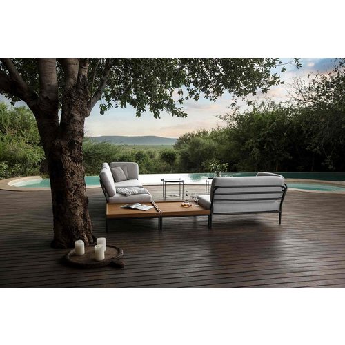 Houe Level lounge sofa ottoman - sunbrella