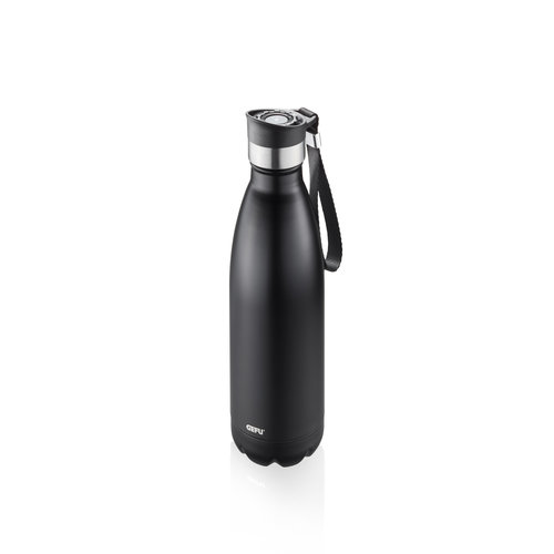 Gefu Olimpio drinkfles vacuüm zwart 750ml Gefu Olimpio drinkfles vacuüm zwart 750ml