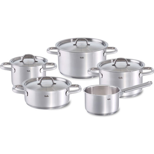 Fissler Family line kookpottenset 5-delig inox Fissler Family line kookpottenset 5-delig inox