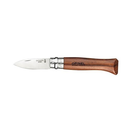 Opinel Gourmets oesterbreekmes nr.09 rvs/padouk Opinel Gourmets oesterbreekmes nr.09 rvs/padouk
