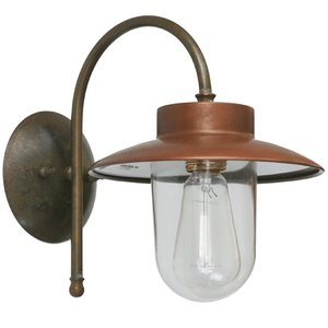 Il Fanale Calmaggiore applique murale en laiton/cuivre