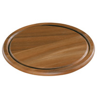 Kaas- en steakbord acacia hout Ø 25 cm