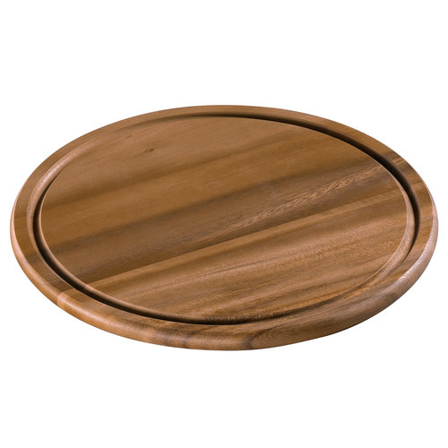 Zassenhaus Kaas- en steakbord acacia hout Ø 30 cm