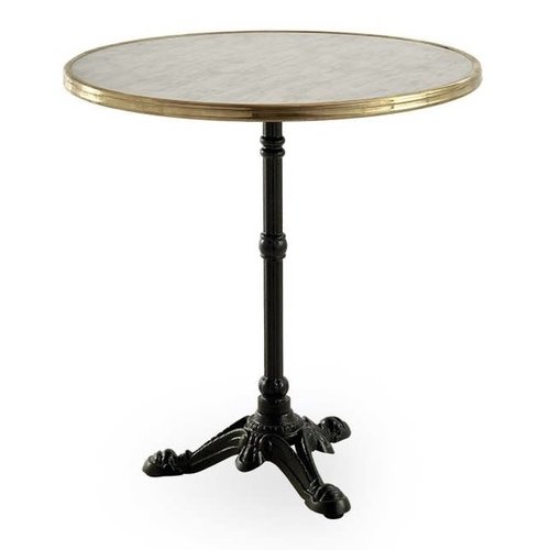 Sika Design Lyon bistrotafel Ø 70 messing rand Sika Design Lyon bistrotafel Ø 70 messing rand