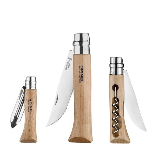 Opinel Nomad outdoor cooking set van 5 Opinel Nomad outdoor cooking set van 5