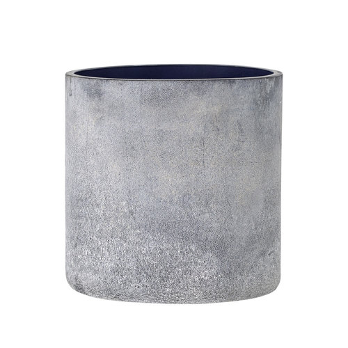 Bloomingville Macha theelichthouder blauw glas Bloomingville Macha theelichthouder blauw glas