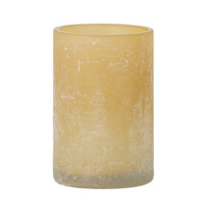 Bloomingville Macha bougeoir en verre naturel