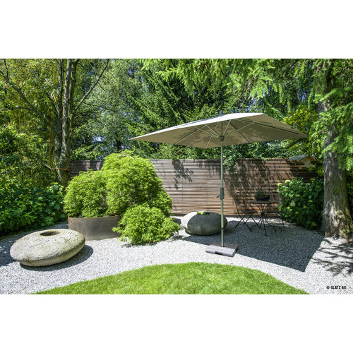 Glatz Alu Twist parasol stof 453 vanilla