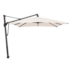 Glatz Sombrano S+ zweefparasol antraciet frame stofklasse 4 vanille (453) Glatz Sombrano S+ zweefparasol antraciet frame stofklasse 4 vanille (453)