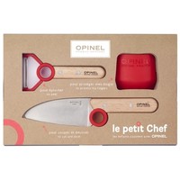 LePetitChef kinderkeukenset 3-delig rvs/hout