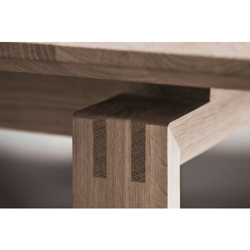 Bolia Nord eettafel verlengstuk massief hout