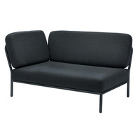 Level lounge sofa linkerhoek - sunbrella