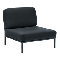 Level lounge sofa midden module - sunbrella