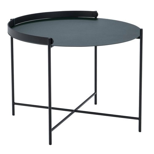 Houe Edge tray salontafel pine green metaal Houe Edge tray salontafel pine green metaal