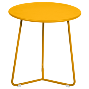 Fermob Cocotte table d'appoint miel en métal Ø 34,5 x H 36 Fermob Cocotte table d'appoint miel en métal Ø 34,5 x H 36
