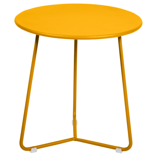 Fermob Cocotte bijzettafel miel metaal Ø 34,5 x H 36