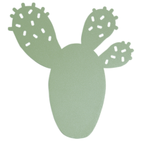 Potonderzetter cactus citron givré staal 25,5 x 24 cm