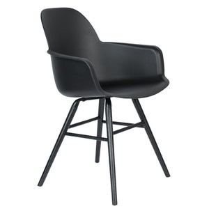 Zuiver Albert kuip fauteuil entièrement noir Zuiver Albert kuip fauteuil entièrement noir