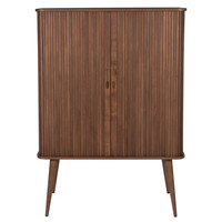 Barbier cabinet walnoot