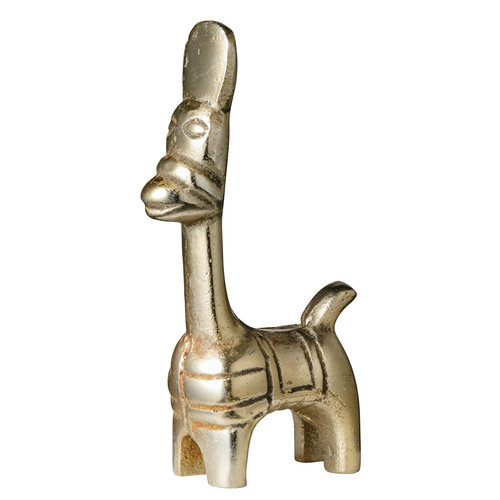Sika Design Lucky animal ijzer goudkleur medium Sika Design Lucky animal ijzer goudkleur medium