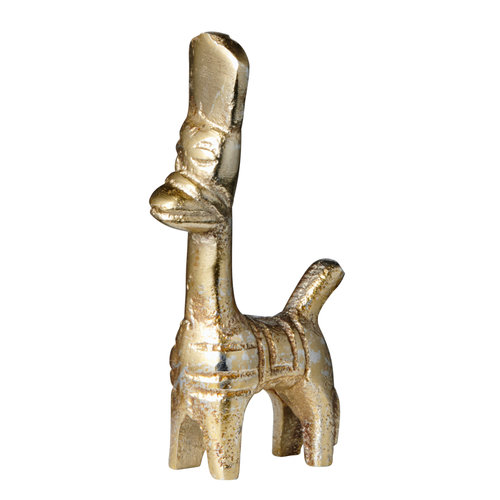 Sika Design Lucky animal ijzer goudkleur small Sika Design Lucky animal ijzer goudkleur small