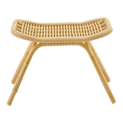 Sika Design Monet voetbank alu-rotan Sika Design Monet voetbank alu-rotan