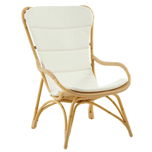 Sika Design Monet fauteuil alu-rattan zit- en rugkussen Sika Design Monet fauteuil alu-rattan zit- en rugkussen