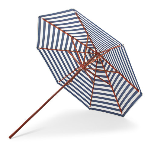 Skagerak Messina parasol blauwe strepen Ø270 Skagerak Messina parasol blauwe strepen Ø270