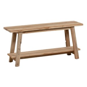 Safara banquette en bois de teck recyclé 100 x 32 Safara banquette en bois de teck recyclé 100 x 32
