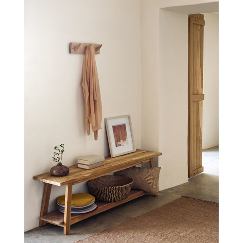 Kave Home Safara bank gerecycleerd teakhout 150 x 32