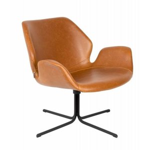 Zuiver Nikki chaise lounge brune Zuiver Nikki chaise lounge brune