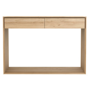 Ethnicraft Nordic console en chêne 120 cm Ethnicraft Nordic console en chêne 120 cm