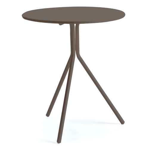 Vermobil Rick tuintafel bruin Ø 65 cm Vermobil Rick tuintafel bruin Ø 65 cm