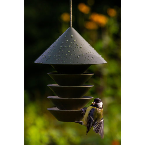 Pidät Bird silo vogelvoederhuisje camp green