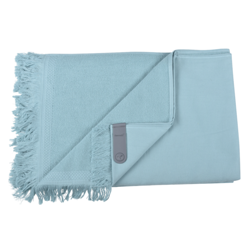 Fermob Fouta color mix 200 x 100 lagune blauw