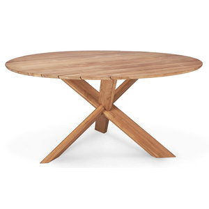 Ethnicraft Circle table de jardin ronde
