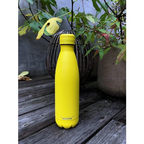 Scanpan To go drinkfles vacuüm Primrose Yellow 500 ml