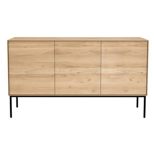 Ethnicraft Whitebird buffet en chêne 3 portes