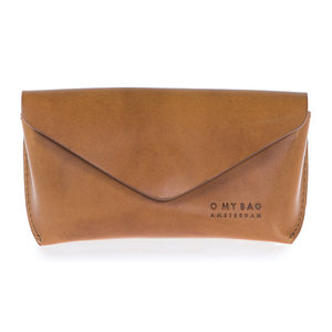O My Bag Étui à lunettes en cuir classique cognac O My Bag Étui à lunettes en cuir classique cognac