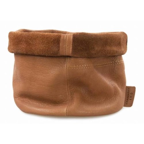 O My Bag Lederen plantenpot - soft grain leather wild oak O My Bag Lederen plantenpot - soft grain leather wild oak