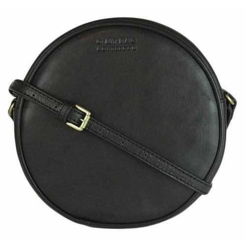 O My Bag Luna handtas - soft grain leder zwart O My Bag Luna handtas - soft grain leder zwart