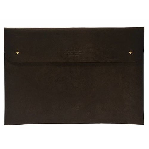 O My Bag Laptophoes 15" - eco leder donker bruin O My Bag Laptophoes 15" - eco leder donker bruin