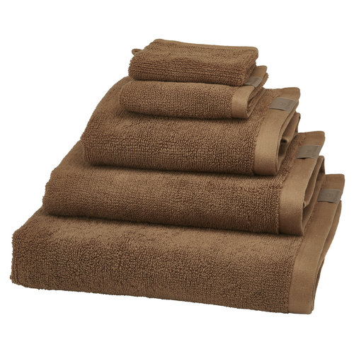 Aquanova Oslo handdoek cinnamon 55 x 100 Aquanova Oslo handdoek cinnamon 55 x 100