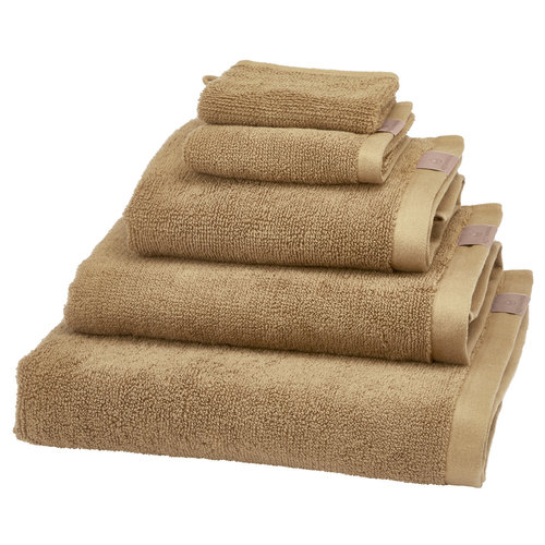 Aquanova Oslo handdoek ginger 55 x 100 Aquanova Oslo handdoek ginger 55 x 100