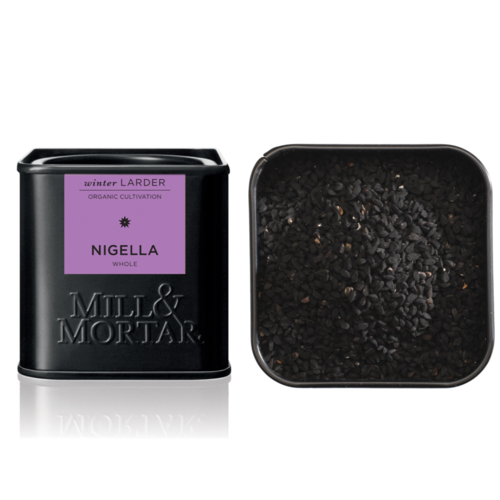 Mill & Mortar Nigella seeds BIO(zwarte komijn) Mill & Mortar Nigella seeds BIO(zwarte komijn)