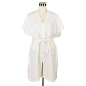 Lapuan Kankurit KASTE peignoir blanc en lin lavé